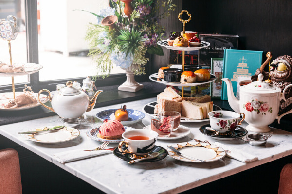 afternoon tea spread