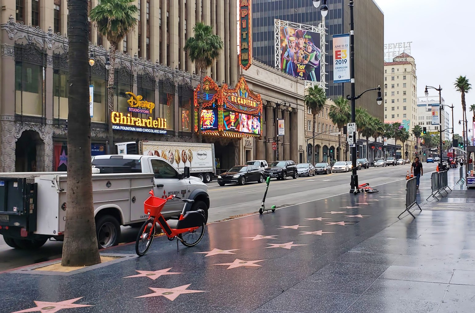 visit the hollywood walk of fame