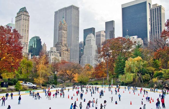 Central Park ice skating rink