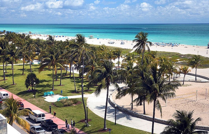 Lummus Park beach in Miami