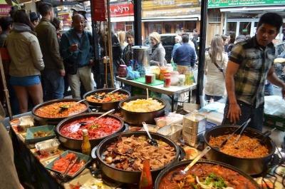 street food londra brick lane