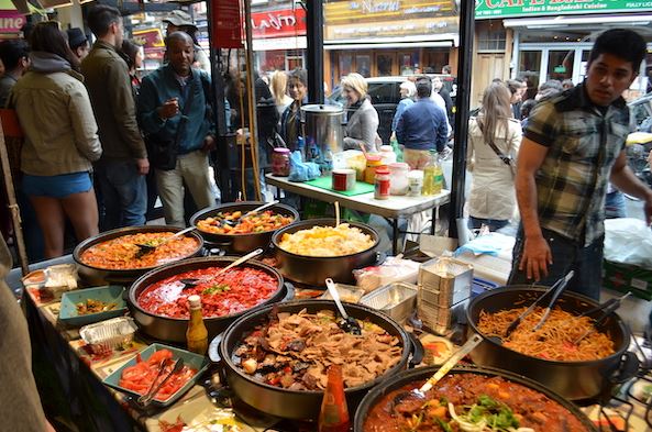brick lane london street food
