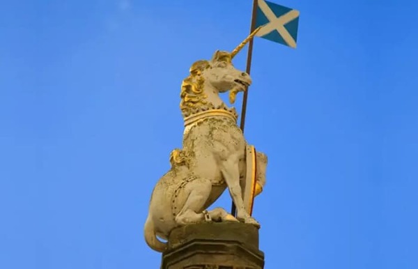 Scotland's National Symbol of Unicorns