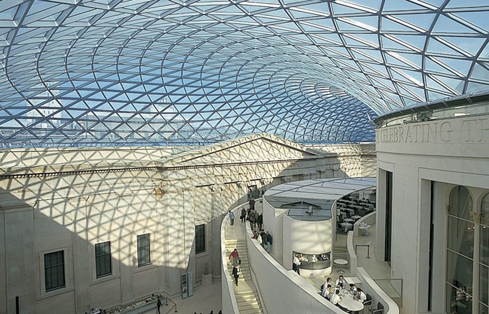 Great Court British Museum study holiday in london