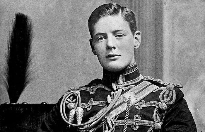 Winston Churchill at a young age