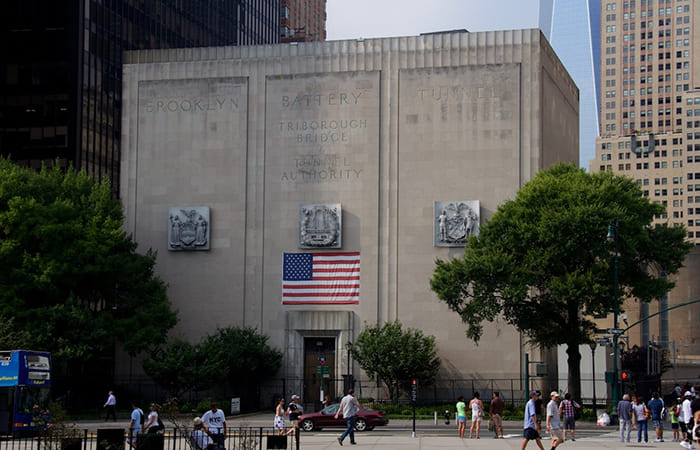 Brooklyn-Battery Tunnel Control Building luoghi di film a New York