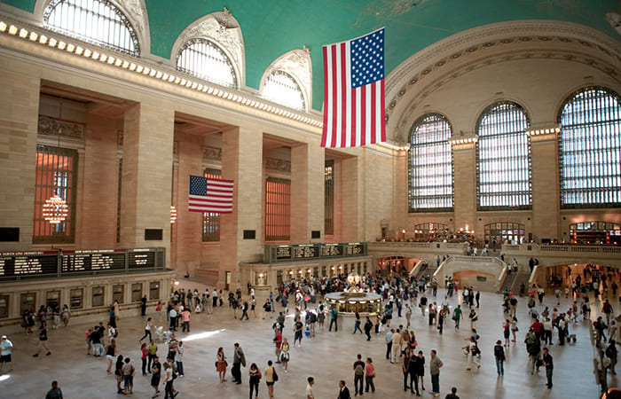 Grand Central Terminal di Midtown Manhattan