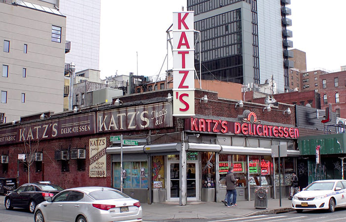 Katz's Delicatessen luoghi dei film ambientati a New York