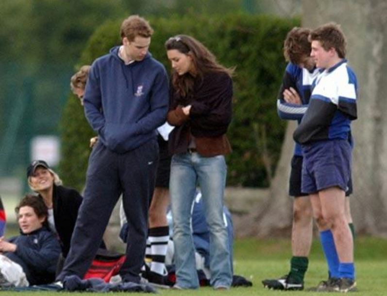 prince william and kate at university