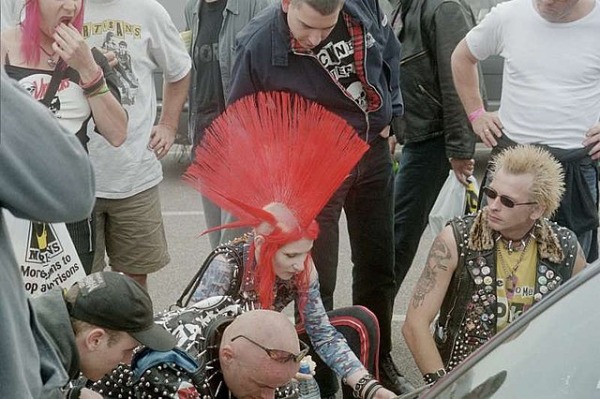 hairstyles in the punk movement