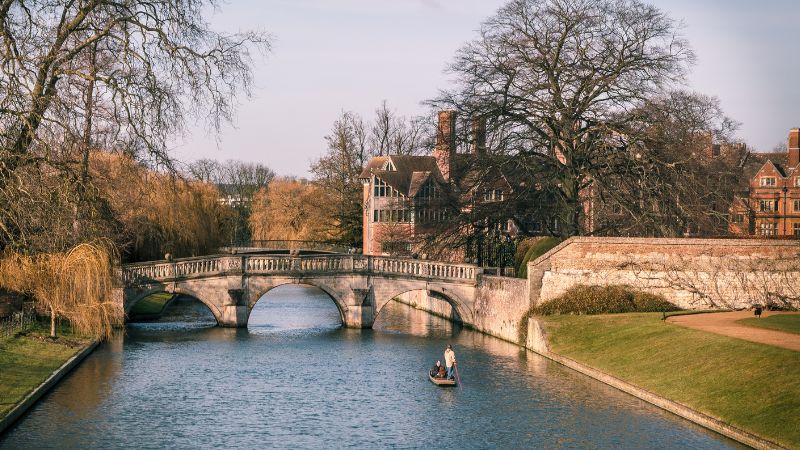 Fiume Cam a Cambridge