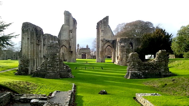 somerset Glastonbury Abbey