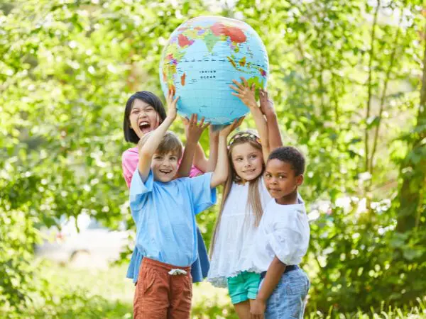 making friends from around the world