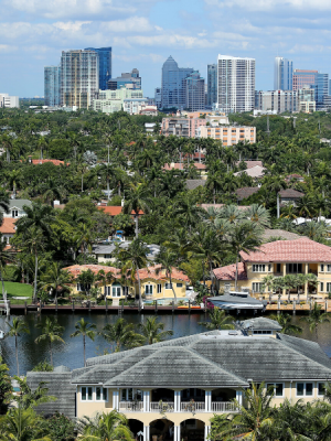 the city of fort lauderdale for the study trip to the USA